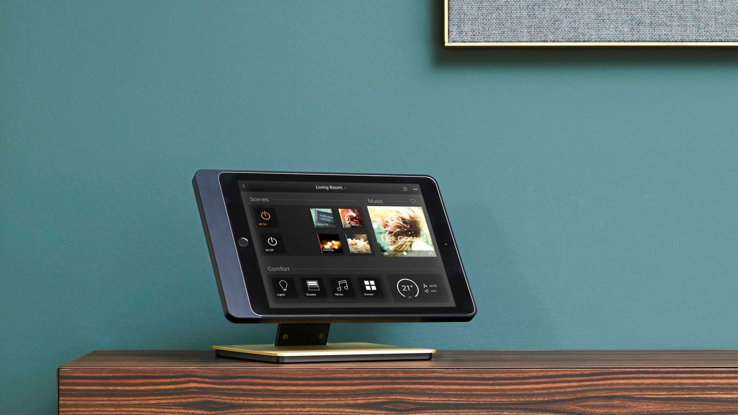 Whole home control on one tablet